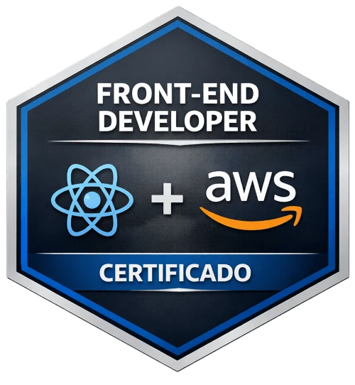 Certificação: Front-end Developer + AWS Cloud