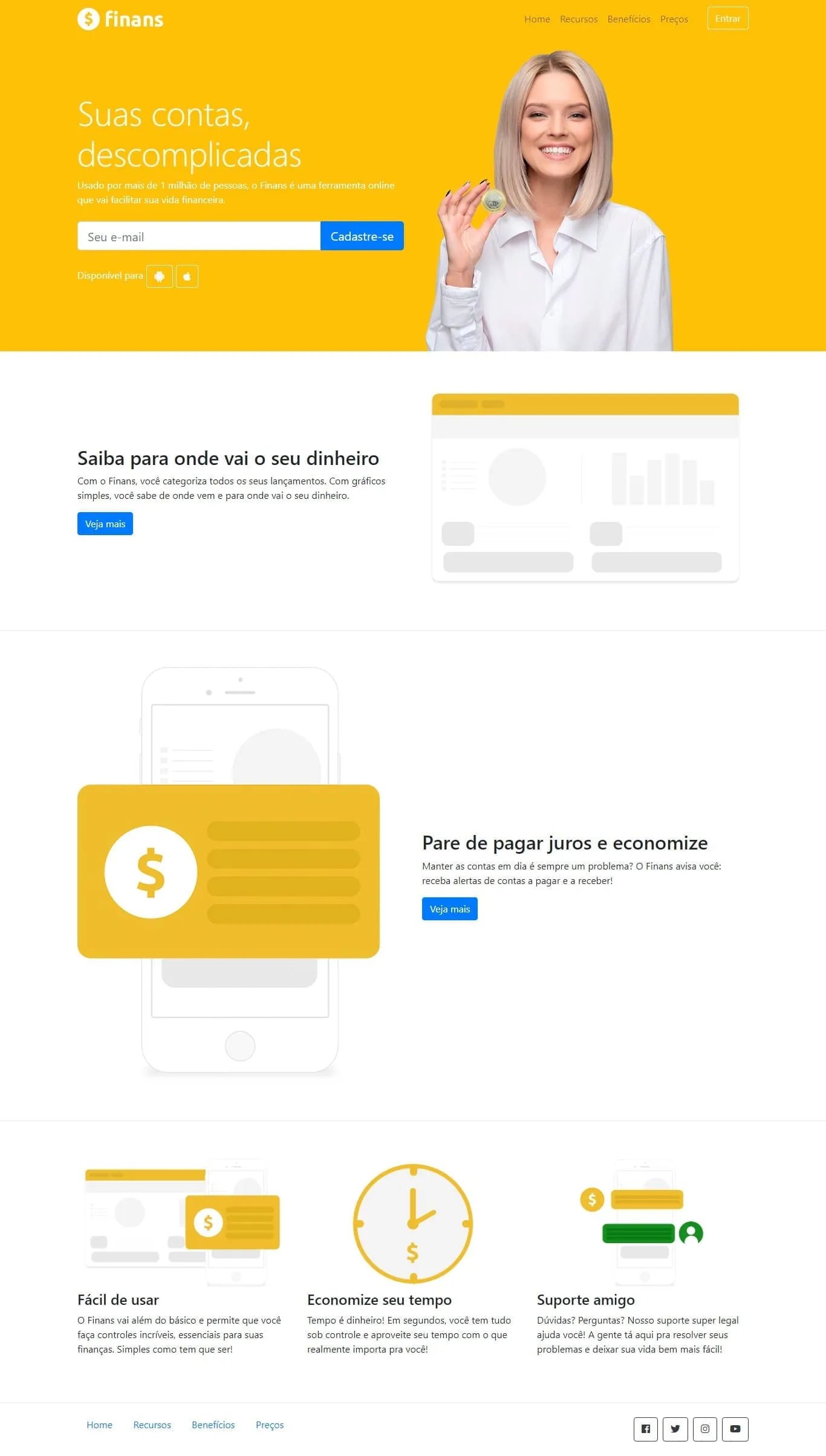 Projeto Site Finans